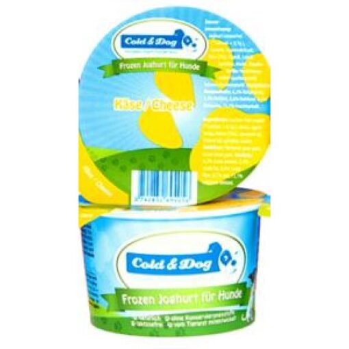 Cold&Dog frozen yoghurt kaas&spirulina 90ml