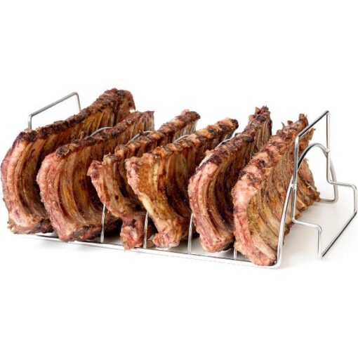 Barbecook vlees- en ribrek uit RVS 34.5x20x15