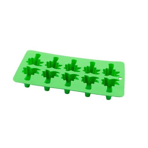 Dotz ijsblokjesvorm uit platinum silicone palmboom