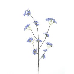 Daisy spray Morie lavender 83cm zijde per stuk