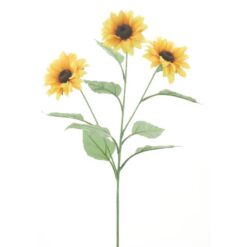 Sunflower spray Texas yellow 78cm