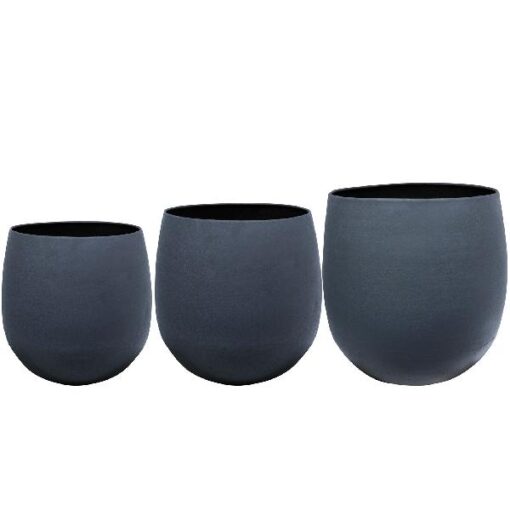 Pot Stijn matblauw D36H34