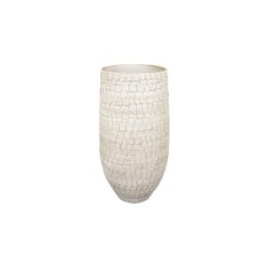 Pot hoog Renzo sand D27H50