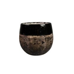 Pot Lindy zwart D23H20