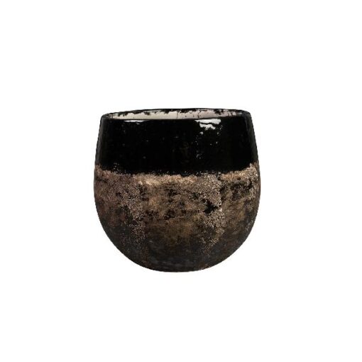 Pot Lindy zwart D23H20