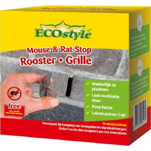 EcoStyle Mouse&Rat Stop Rooster 10 stuks