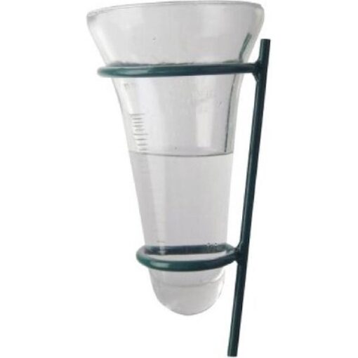 Glas los voor regenmeter