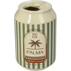 Vase Soda Can Palma multi 7x7x11,3cm