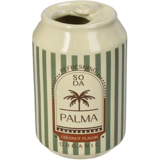 Vase Soda Can Palma multi 7x7x11,3cm