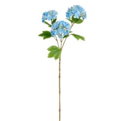 Viburnum blauw Real Touch 81cm zijde per stuk