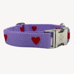 Dog n Me Halsband Hearts M 36-52/2,5cm