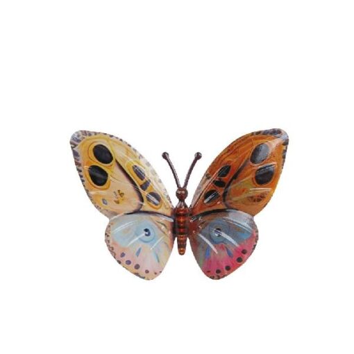 Muurdecoratie vlinder Monarch M 34x1x24,5cm