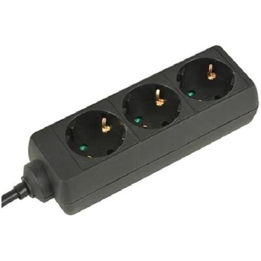 TCD 3V + RA 1,5 meter 3x1.5mm² zwart