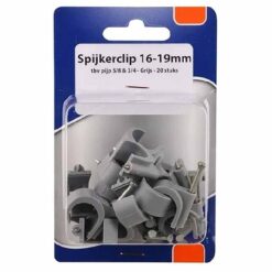 Shop spijkerclip 16-19mm - 20 stuks in blister