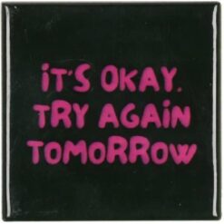 Tile It's Okay Green 10x10x1cm