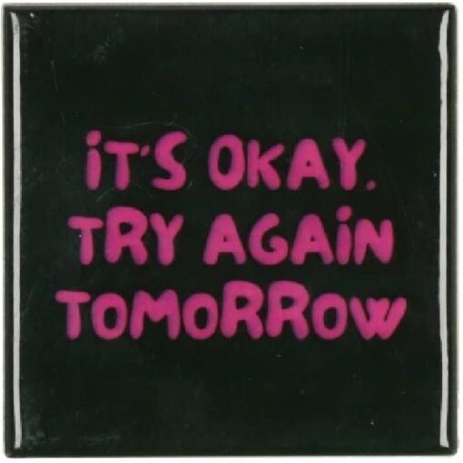 Tile It's Okay Green 10x10x1cm