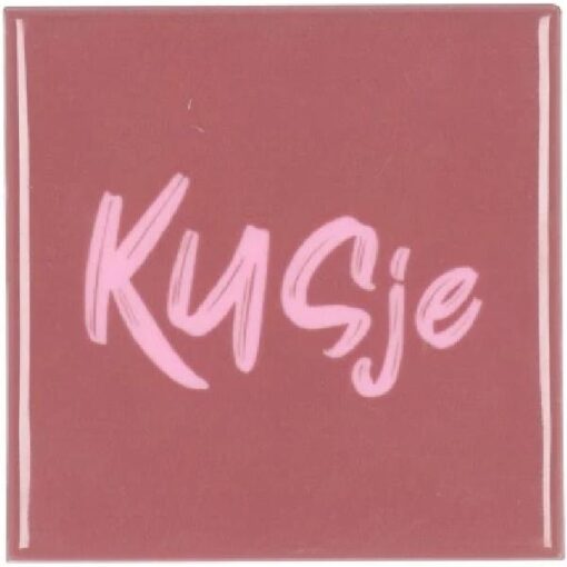 Tile Kusje Pink 10x10x1cm