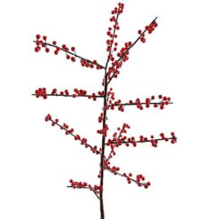 Ilex Berry Spray Red zijde