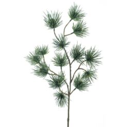 Pine spray Jasper green zijde 53cm