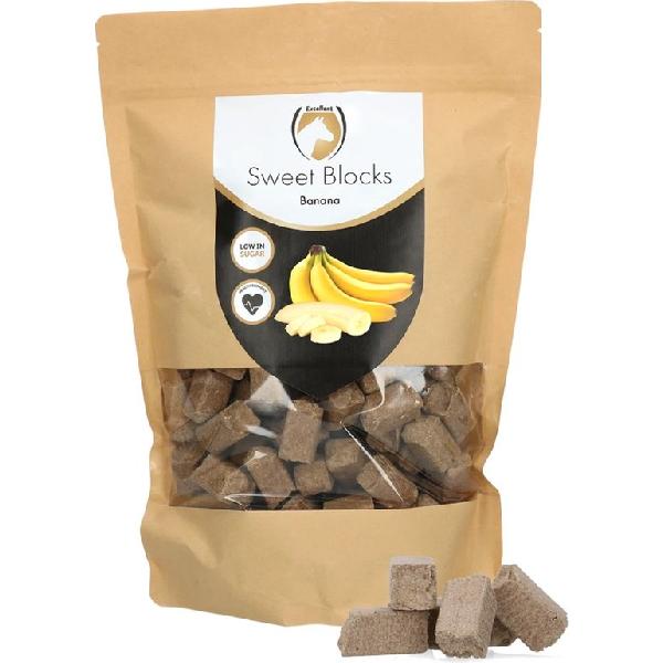 Excellent Horse Sweet Blocks Banana 1 kg