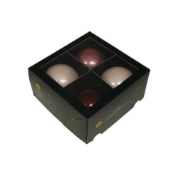 4 Glassball/cap wild blossom 100mm