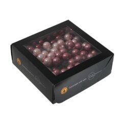 144 glas ballen met ijzerdraad wild blossom 20mm