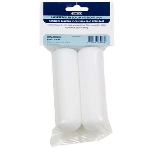 Elma lakrol schuim rond 10 cm blister 2 stuks