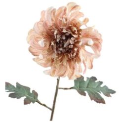 Crysanthemum Dried Peach zijde 68cm