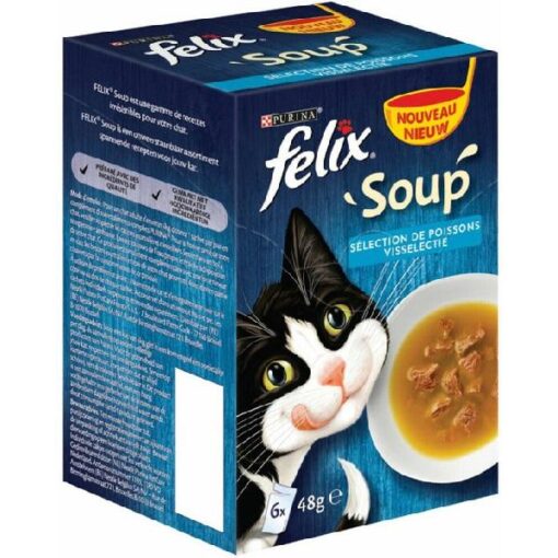 Felix Soup vis selectie mp 6x48gr