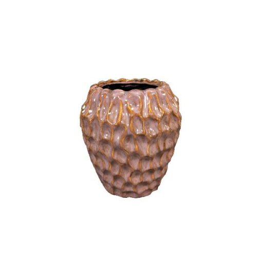 Pot hoog Rachel mauve D21H23