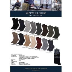Angro Men Socks 42% Wool 42-45 1-pack