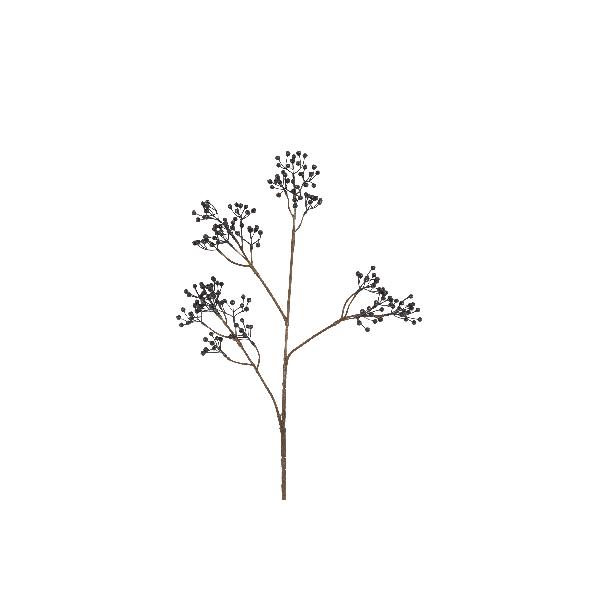 Countryfield kunstbes Ilex Verticillata S blauw 77