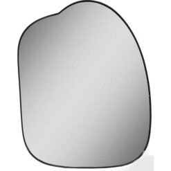 Spiegel Lins XL black L55 x B3 x H70 cm