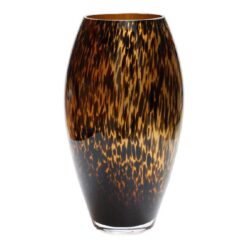 Vaas Ubangi M old gold cheetah Ø17 x H30 cm