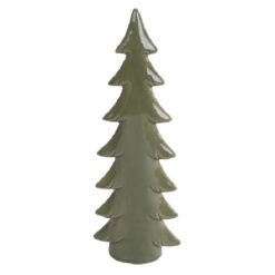 Sculptuur Xmas Tree S groen 8,4x3,4x22,9cm