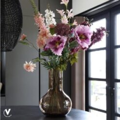 Vaas Seim L taupe Ø28 x H50 cm