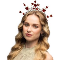 Metalen diadeem halokroon Juliette