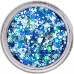PXP pressed chunky glitter cream cream water rippe