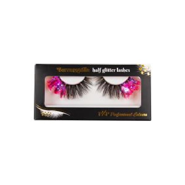 PXP Hotpink Fluoriserende glitter wimpers