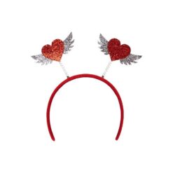 Diadeem hartje met vleugels