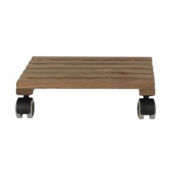 Trolley bruin vierkant indoor L