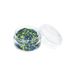 Superstar chunky glitter creme 10ml blue/yellow
