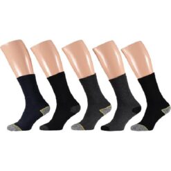 Apollo worker socks black 5-pack 39/42
