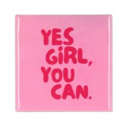 Tile Girl Pink 10x10x1cm