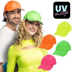 Pet Sequins party neon 4 kleuren ass. no kleurkeus