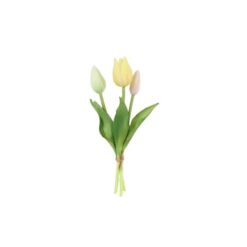 Kunstbloem Tulpenbosje Sally 25cm 3 stuks assorti