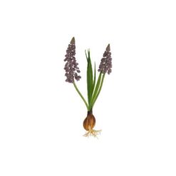 Countryfield kunstbloem Muscari blauw 22x5x22cm