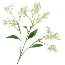 Flower Branch Cream 70cm zijde per stuk
