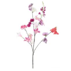 Mixed flower spray mixed pink 119cm