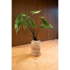 Pot hoog Rocky Latte D28H50